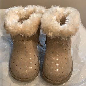 SZ 4 Cat & Jack Sparkly Beautiful Boots